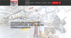 Desktop Screenshot of gipszkarton-ar.hu
